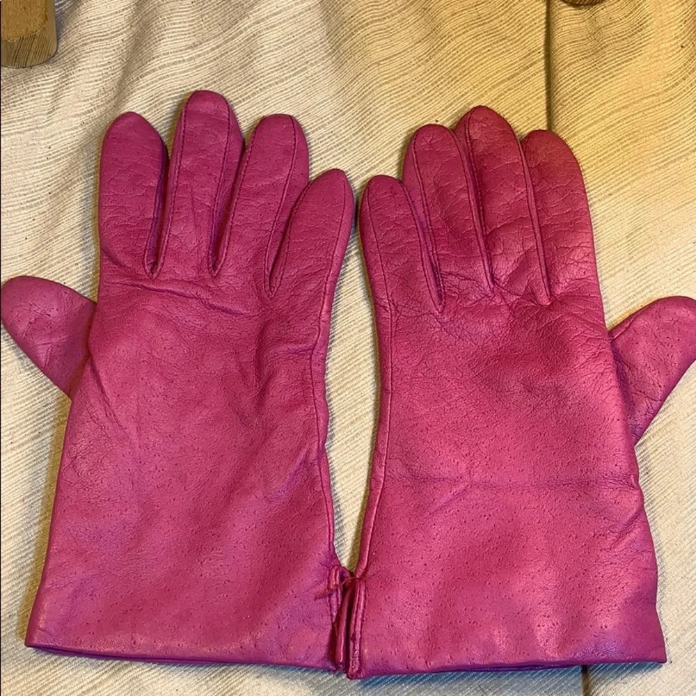 Supper soft leather gloves